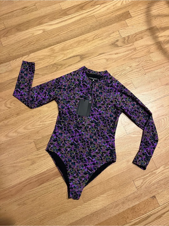 Cynthia Rowley Other - Cynthia Rowley Purple Marble Surf suit